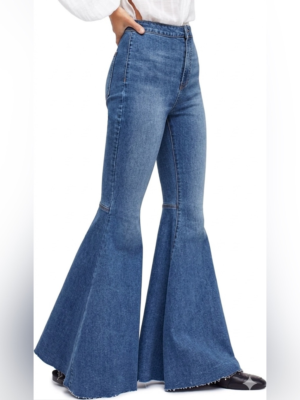 We the Free Just Float On High Waist Flare Jeans - Size 30